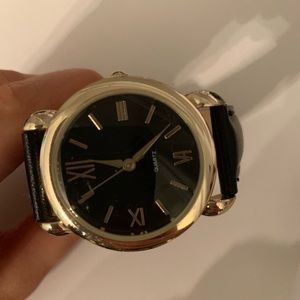 Black and Gold Watch